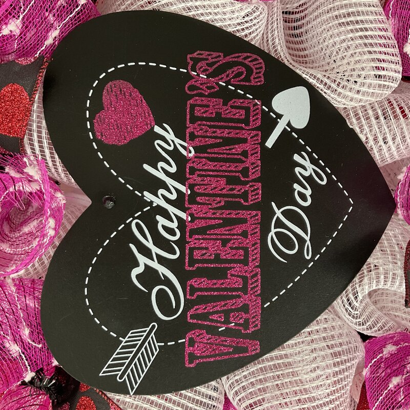 Valentine's Day Cupid's 2024 Sweetheart Cafe Wreath